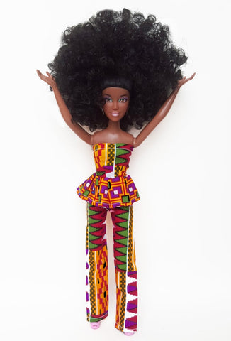 Black African Doll Nana Makeba Original